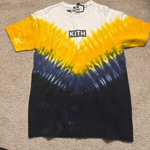 Kith tye dye shirt size small (new)